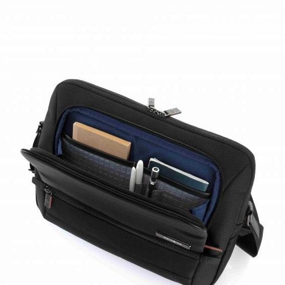 Samsonite Black Label Veron II Crossbody Laptop 13 inch - Tag Black