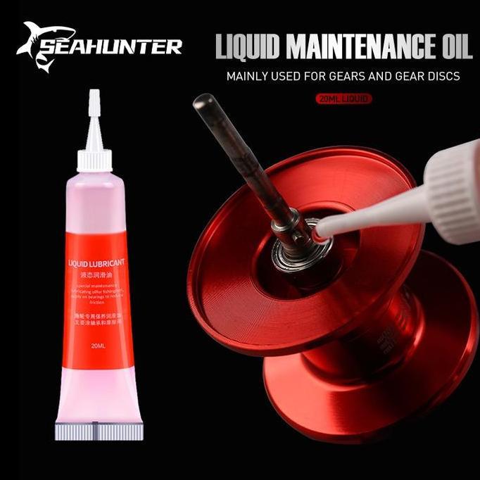 [OFFICIAL] KASTKING x SeaHunter Reel Oil+Grease Set,Pelumas Reel Pancing Oil & Grease (20mlx2 Buah),
