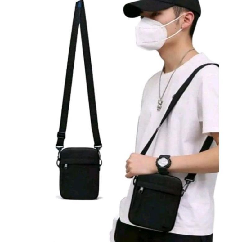 DISKON TAS SLEMPANG SLINGBAG TAS HP MULTIFUNGSI TAS CASUAL PRIA