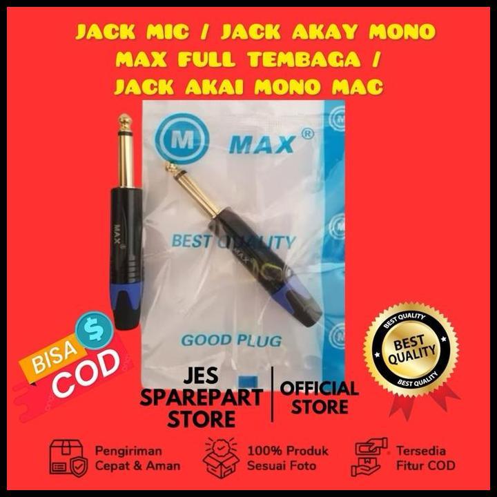 TERLARIS JACK MIC / JACK AKAY MONO MAX FULL TEMBAGA / JACK AKAI MONO MAX 