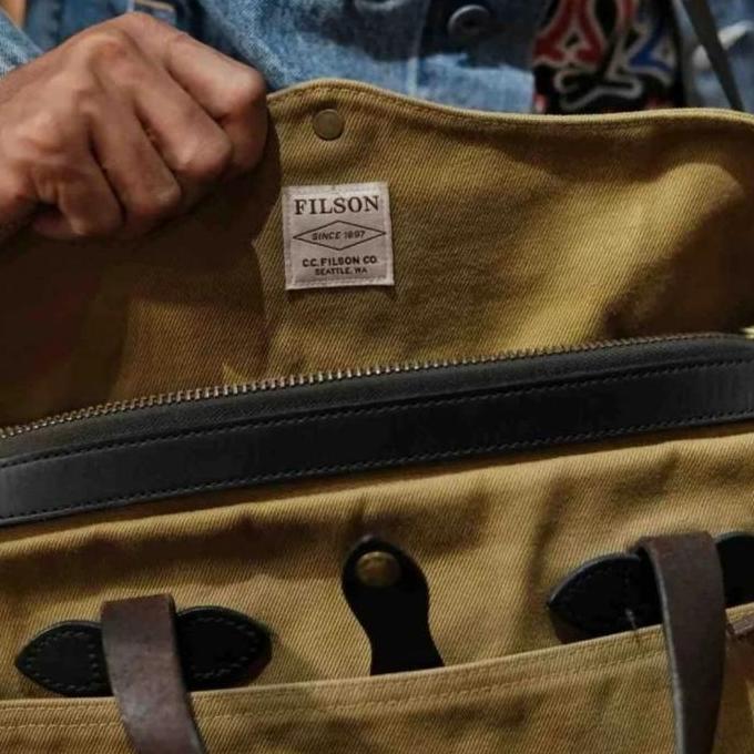 Filson Rugged Twill Briefcase Orinal Authentic Made USA