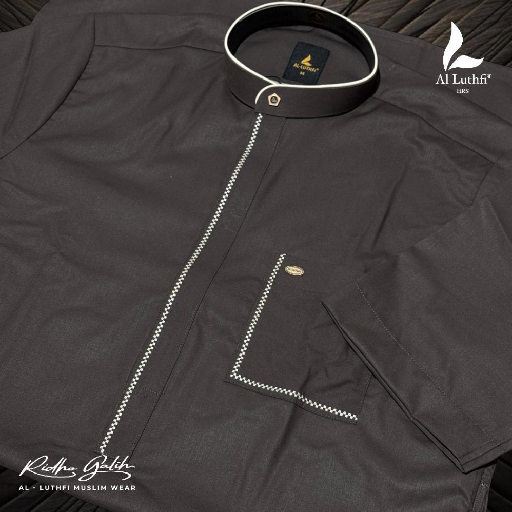 Terbaru Al-Luthfi | Setelan Baju Pakistan Lengan Panjang Bahan Anti Uv - Setelan Baju Kurta Muslim P