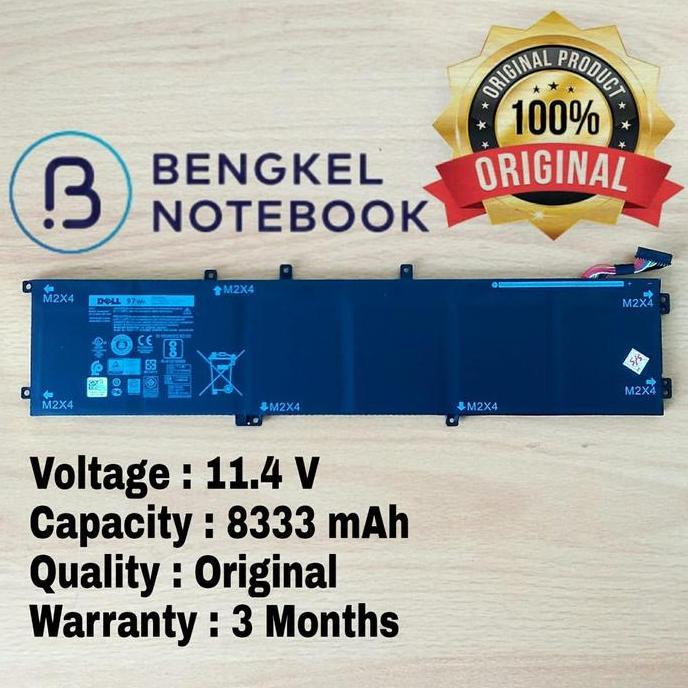 TERBARU - Baterai Dell Precision 5520 5530 DELL XPS 15 9570 9560 97WH