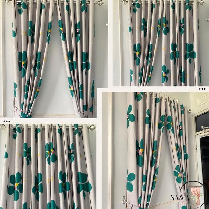 Gorden Minimalis hijau tosca avera (TERBAIK) (TERBARU) (TERMURAH)