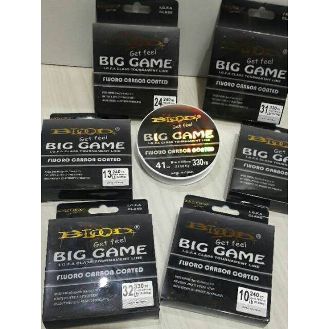 TERLARIS (COD) Senar blood big game 240-330 yard