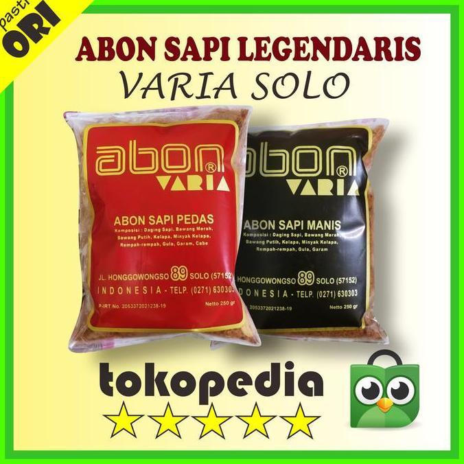 Abon Sapi Varia Solo - Abon Sapi Varia - Abon Varia