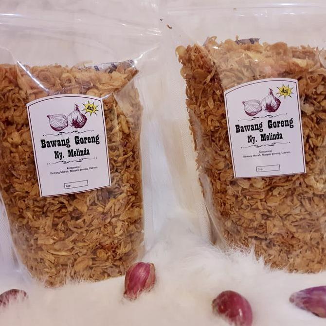 BAWANG GORENG ORIGINAL PACKING PLASTIK 1 KG
