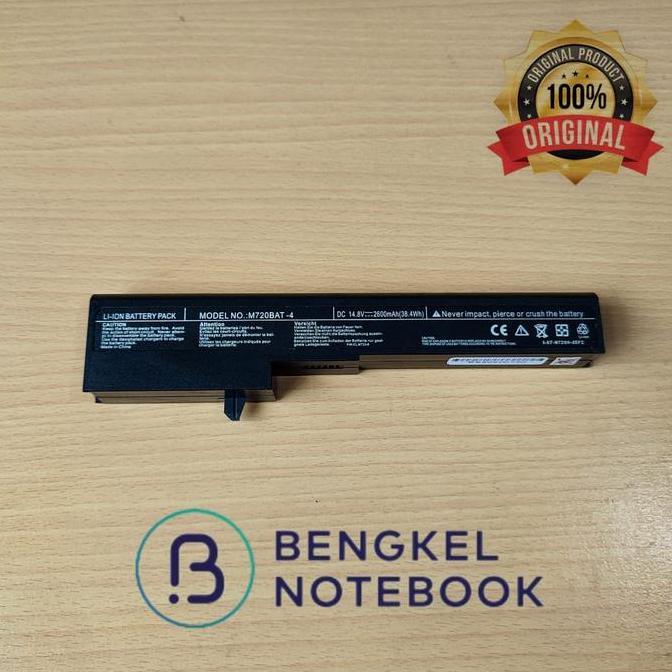 BEBAS ONGKIR - Baterai Clevo M720SBAT-8 M720SBAT-4 M720BAT-4 M720BAT-8 ORI