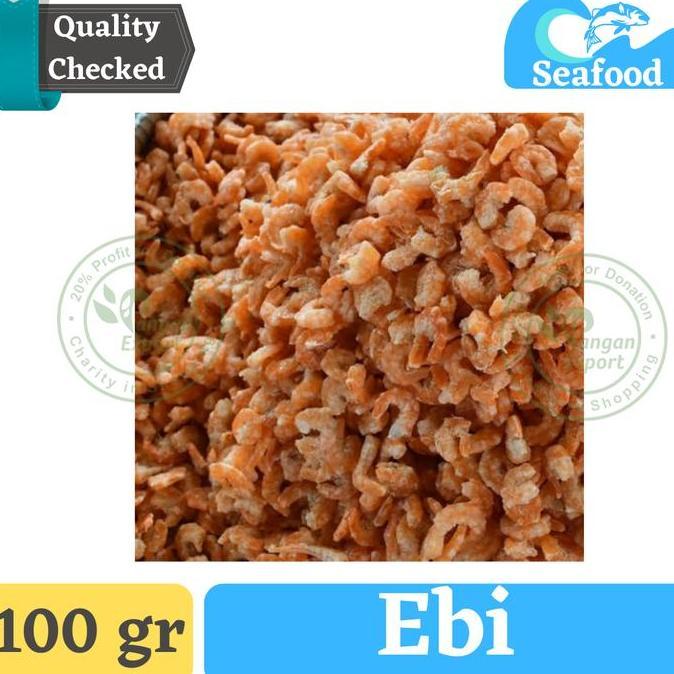 Ebi , Udang Kering premium Tanpa Kulit