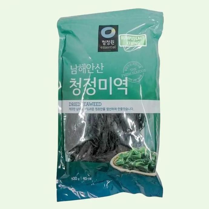 Daesang Chung Jung One Dried Seaweed Rumput Laut Kering Siap Masak / Miyeok 100g