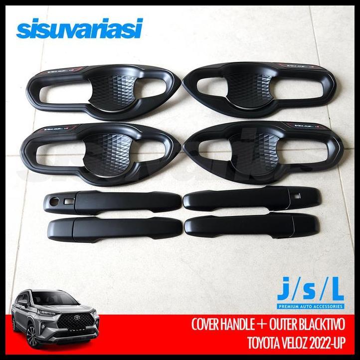 TERLARIS TOYOTA VELOZ 2022 2023 2024 2025 AKSESORIS GARNISH TANK COVER HANDLE OUTER PINTU 