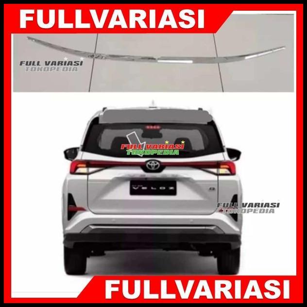 TERLARIS LIS LIST KACA PINTU BELAKANG CHROME AVANZA VELOZ 2022 