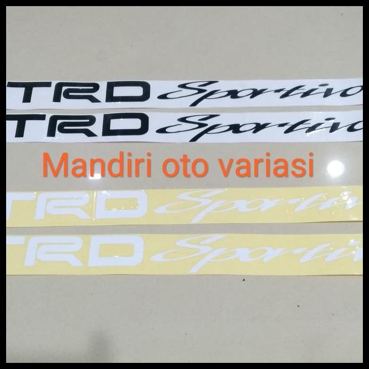 BEST DEAL STIKER BODY MOBIL TRD SPORTIVO RUSH 2018 