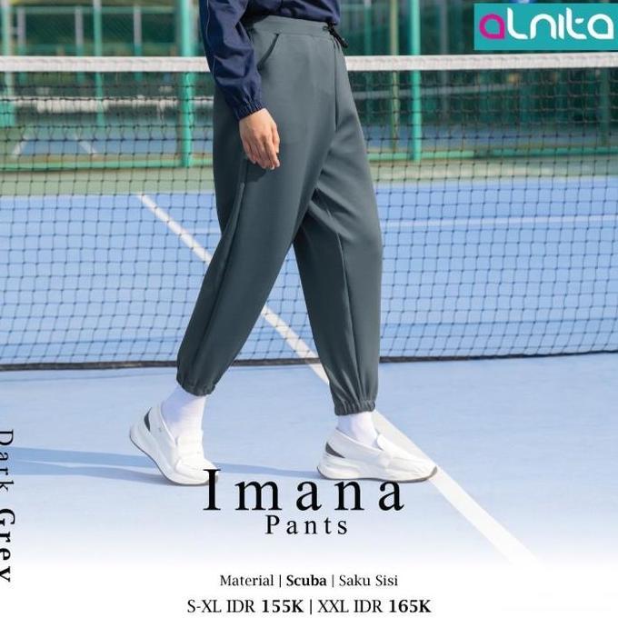 CELANA ALNITA IMANA PANTS / CELANA WANITA MUSLIMAH ALNITA ORINAL