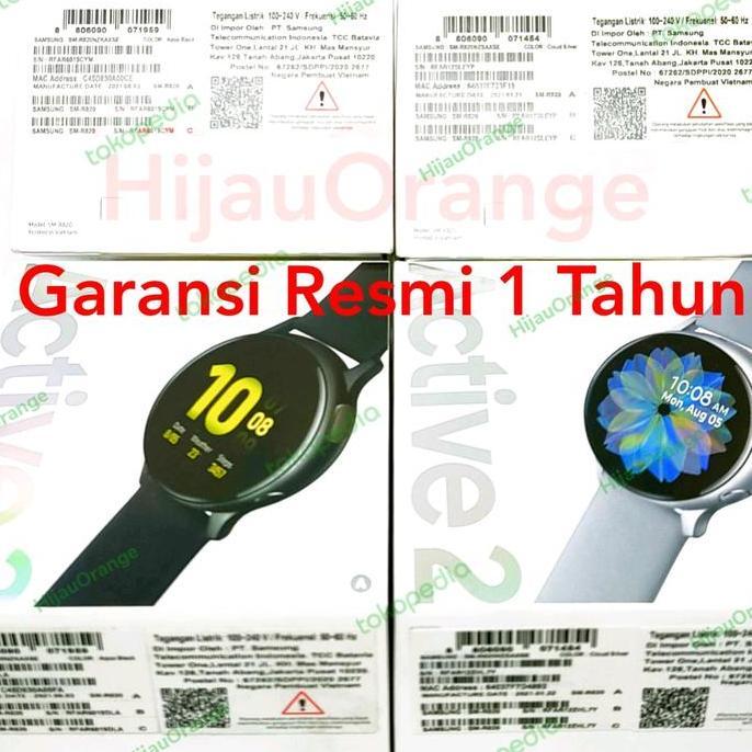 TERBARU - Samsung Galaxy Watch Active 2 44mm Garansi Resmi Active2 Jam SM-R820
