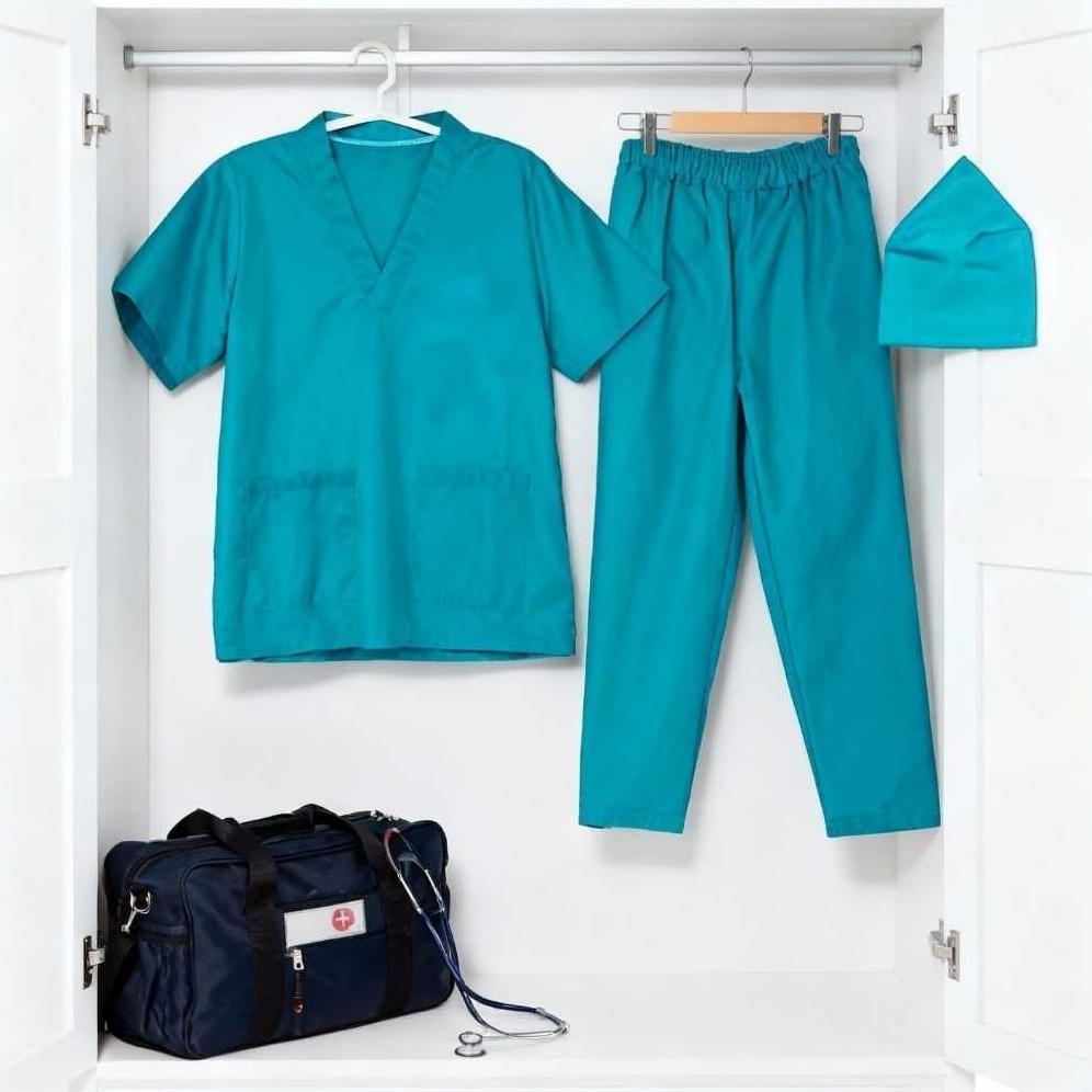 Flash Sale Stelan Baju Dokter Anak 1-10 Tahun / Baju Profesi Dokter Anak/Baju Dokter//Baju Dokter Be