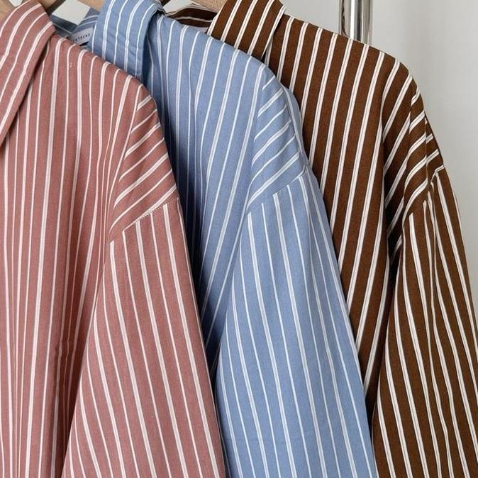 Cottontrend Lany Shirt  Katun Stripe