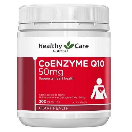TERLARIS - Healthy Care Coenzyme Q10 50mg 200 capsules