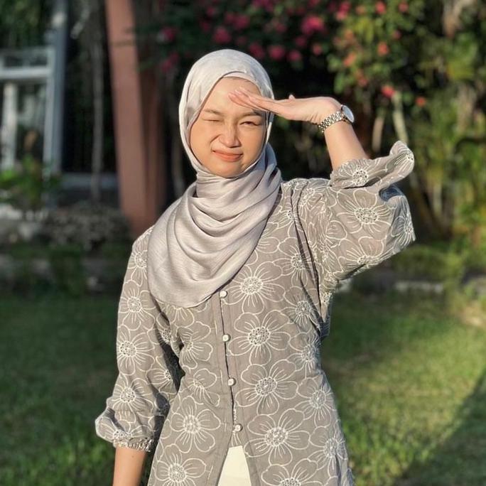 Sienna Embroidery Dress Tunik Zestory Tunik Bordir Motif Bunga Tunik Remaja Cassual Party Lengan Bal