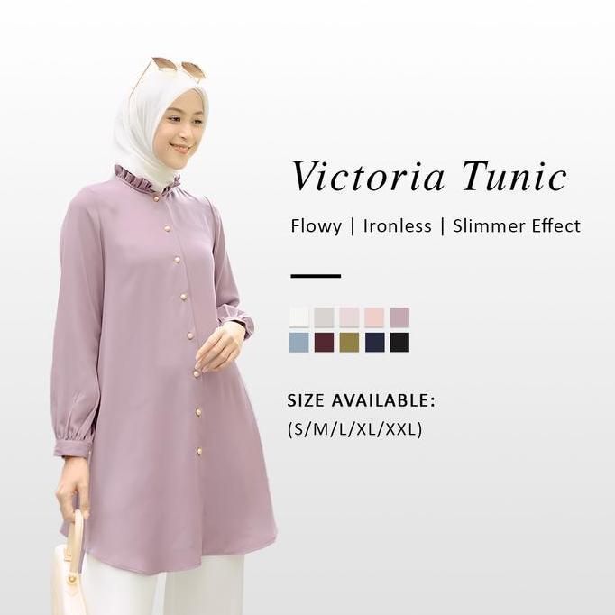 Femme Outfit - Victoria Tunic (TUNIA wANITA lENGAN PANJANG)