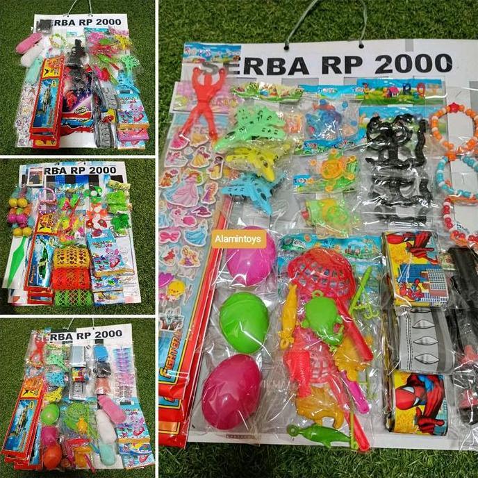 Mainan renceng serba 1000 serba 2000 titip warung (TERBAIK) (TERBARU) (TERMURAH)