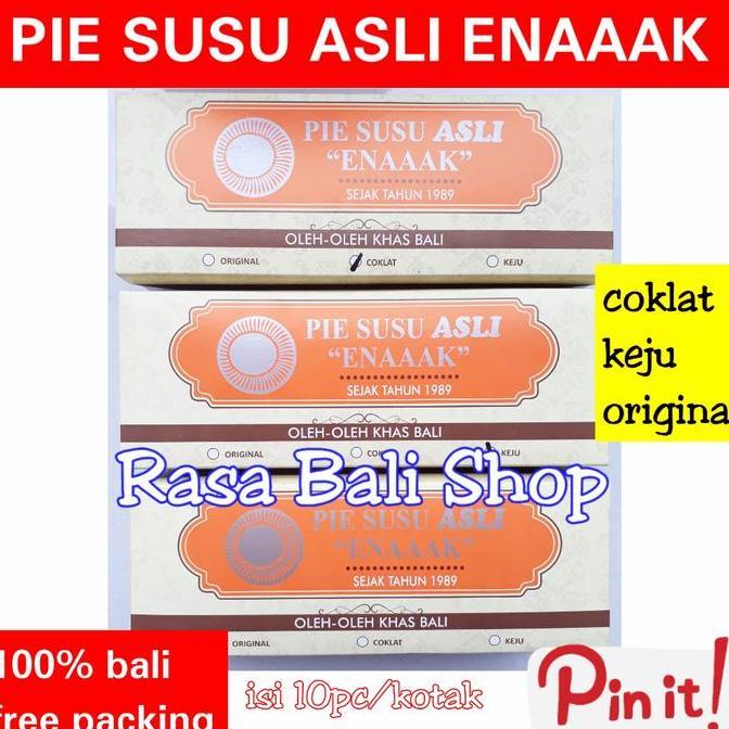 PIE SUSU ASLI 10pc, PIE SUSU ASLI ENAK, PIE SUSU BALI, PIE SUSU ENAAAK WAR