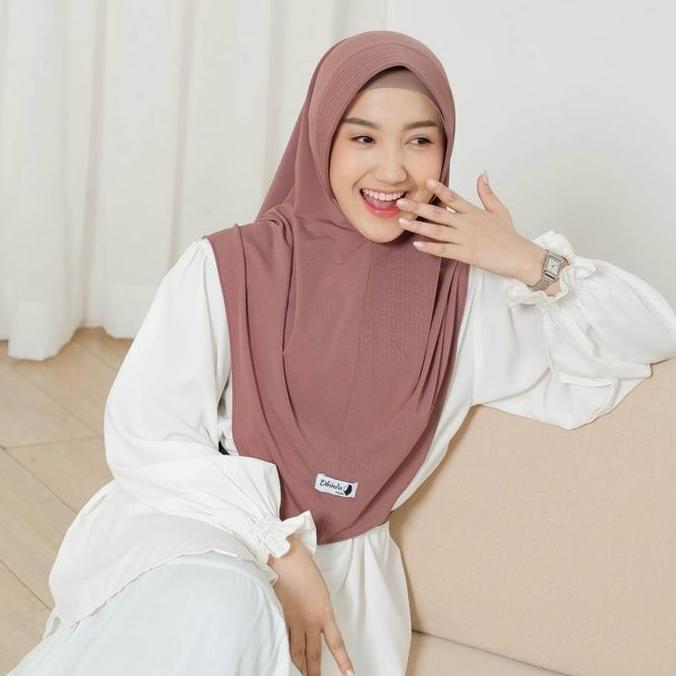Dhinda Hijab - Daily Hijab Pet Instan Jersey Ity Size L