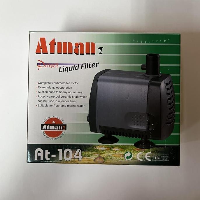 Pompa Air Atman AT-104 untuk Akuarium dan Kolam