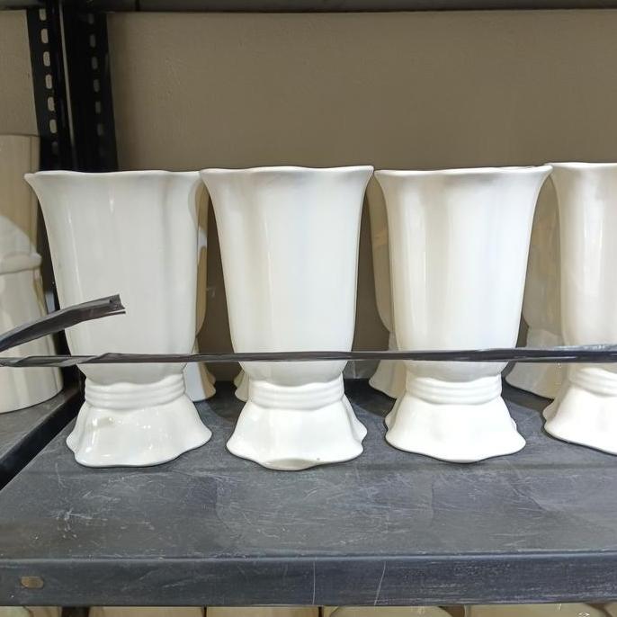 NEW vas bunga keramik Vas bunga Jakarta