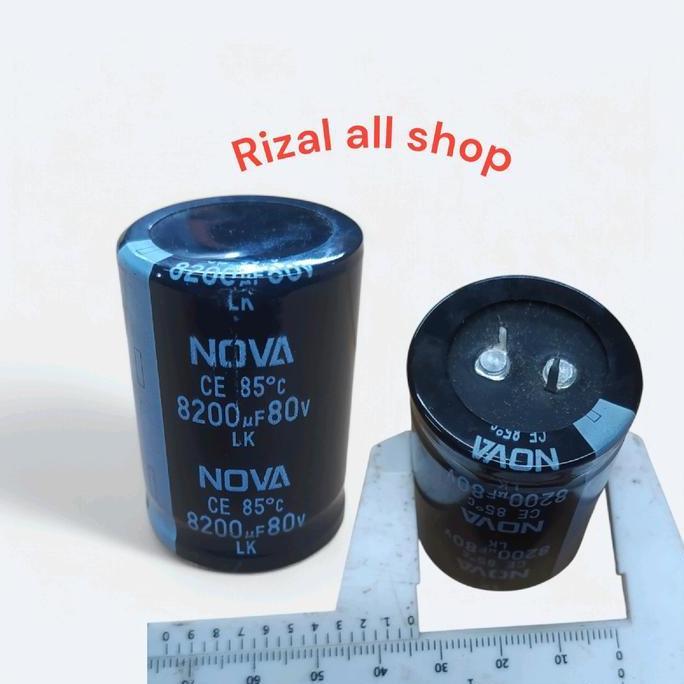 Elco 8200uf 80v kapasitor Elco DISKON