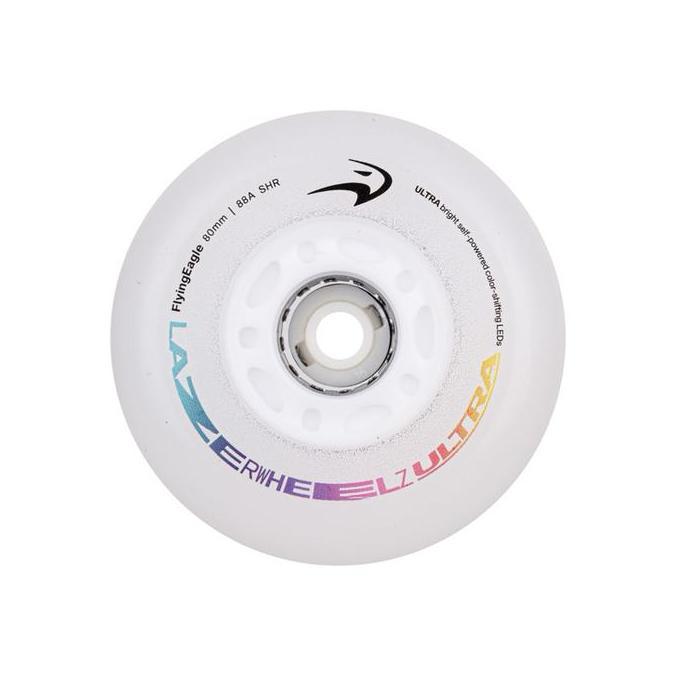 ban sepatu roda led ultra lazer wheelz colour shifting 80mm (TERBAIK) (TERBARU) (TERMURAH)