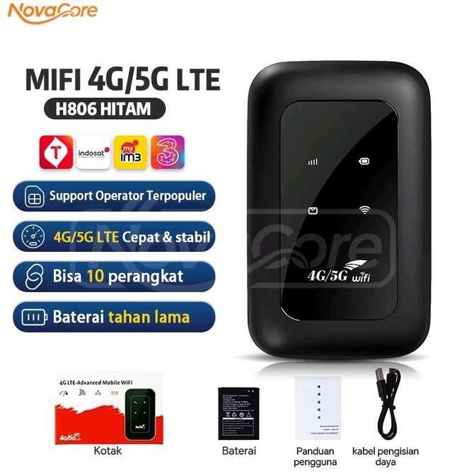 DE123 - Modem WiFi 4G LTE Portable Router Mini WiFi Saku 150 Mbps Telkomsel byU Indosat Tri