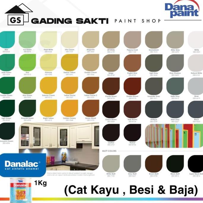 Danapaint Danalac Cat Kayu & Besi 1L BIN