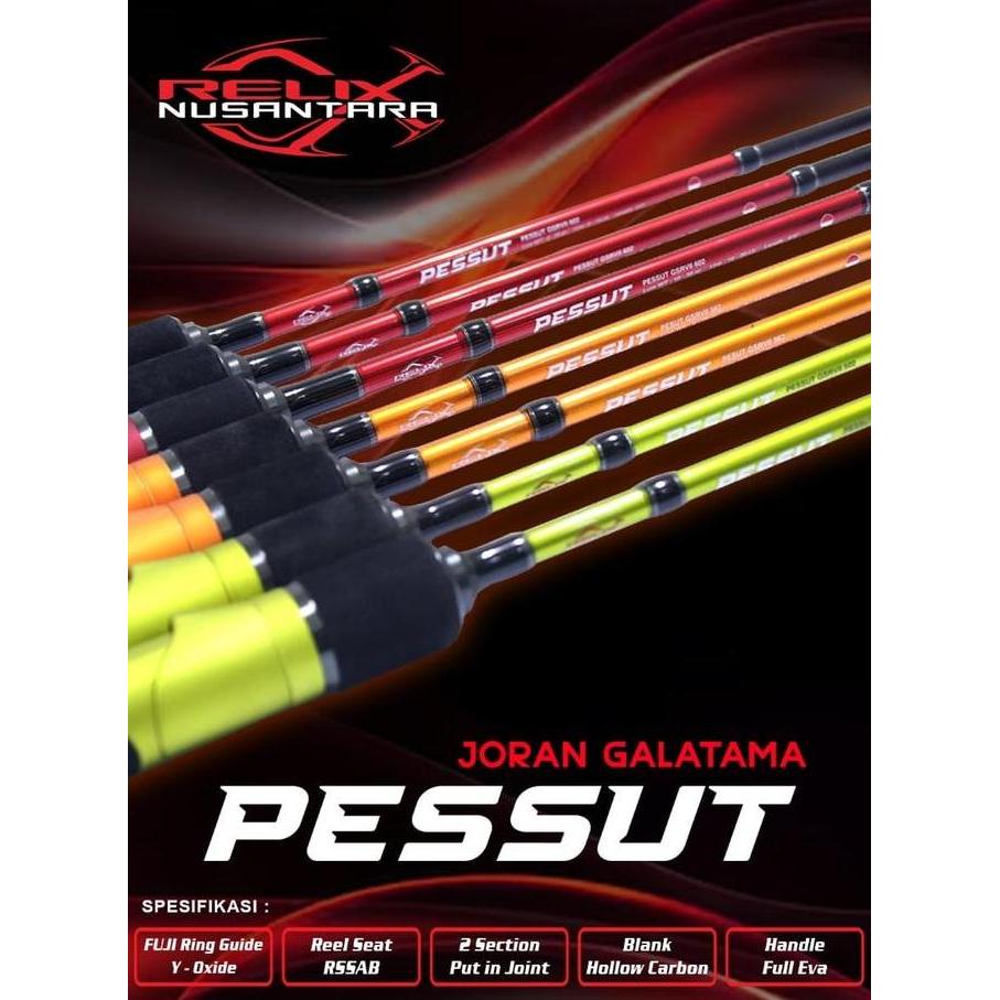 TERMURAH - Relix Nusantara Joran Pesut 502 562 602 Joran Kolam