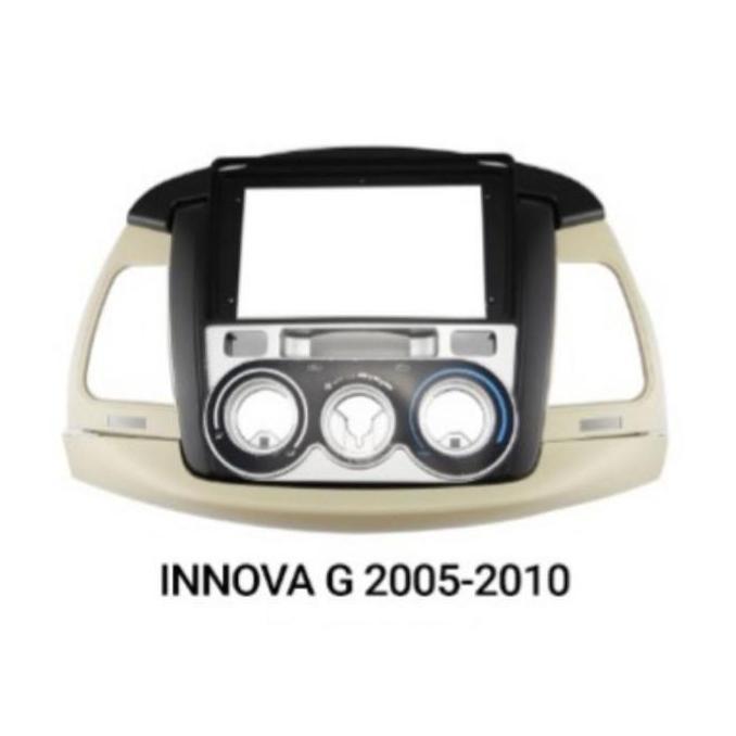 FRAME HEAD UNIT ANDROID TOYOTA INNOVA 9" INCH 2005-2010