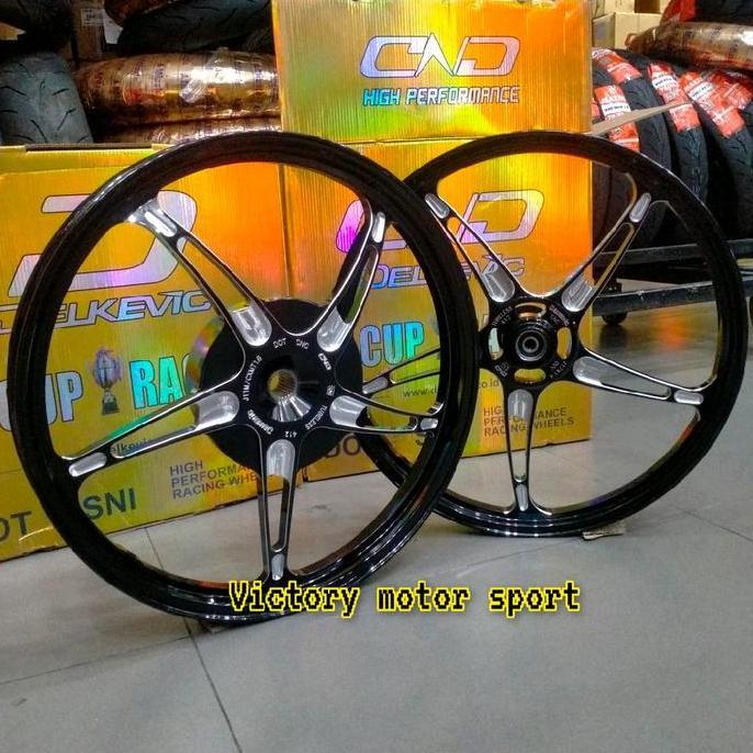 Terlaris Velg Pelek Delkevic K Speed Ring 17 Beat Scoopy Vario 125 Vario 150 Vario 160 Cbs Peleg Var