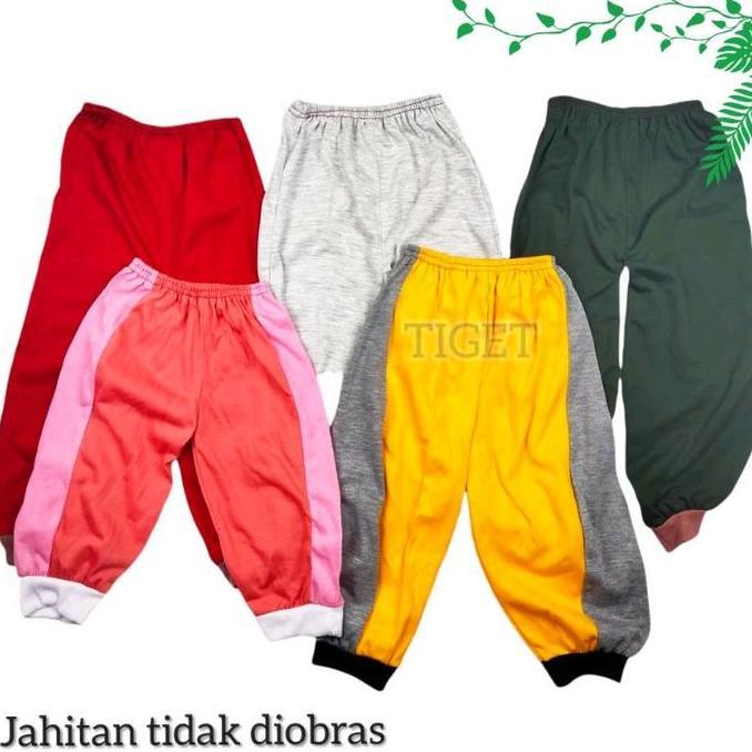 MD82 ~ HARGA 6 PCS Celana training panjang anak balita cewek cowok perempuan laki laki 1 2 3 4 5 tah