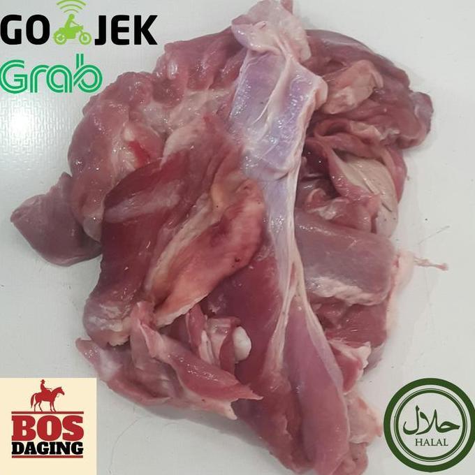 Terlaris Tetelan Daging Kambing Muda 1 Kg Dijamin Fresh Segar