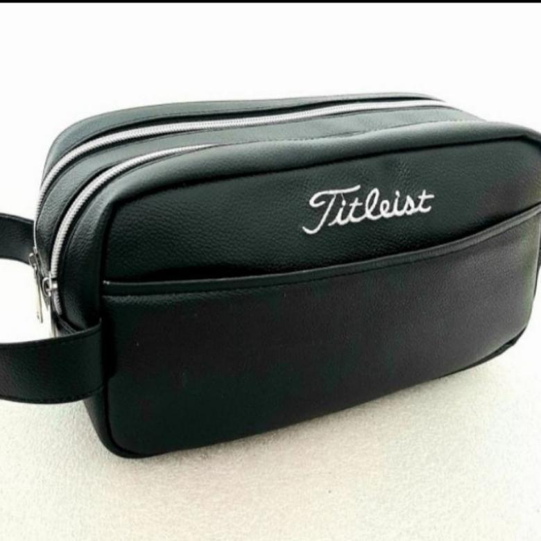 CUCI GUDANG Handbag Tas Bola Golf Sintetis Kulit Jeruk