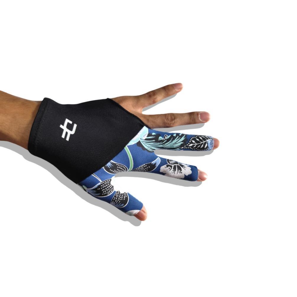 NEW SARUNG TANGAN KIRI BILLIARD SPANDEX LYCRA SARUNG TANGAN BILIAR MOTIF JEPANG BUNGA SAKURA FULL MO