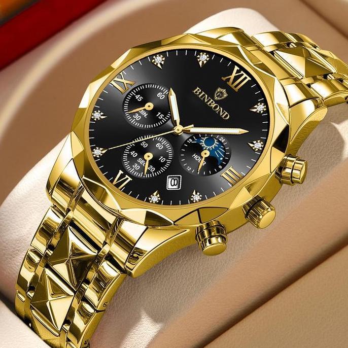 DS256 - NEW ARRIVALS Jam Tangan Pria BINBOND Luxury Watches Original Anti Air Original Luminous Fash