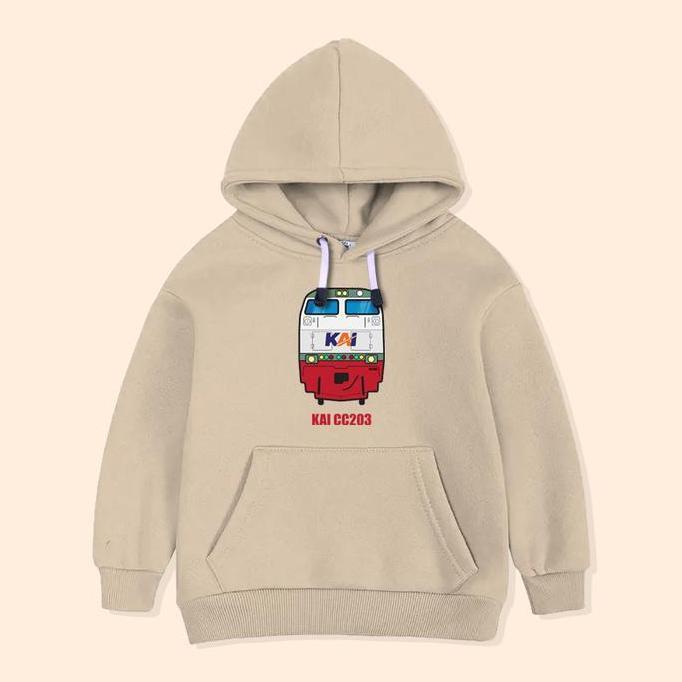 Saless Jaket Hoodie Anak Kereta Api Indonesia Kai Sweater Anak Kai Cc203