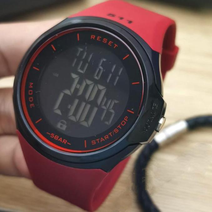 DS147 - Jam Tangan pria wanita digital 511 touchscreen sporty free box