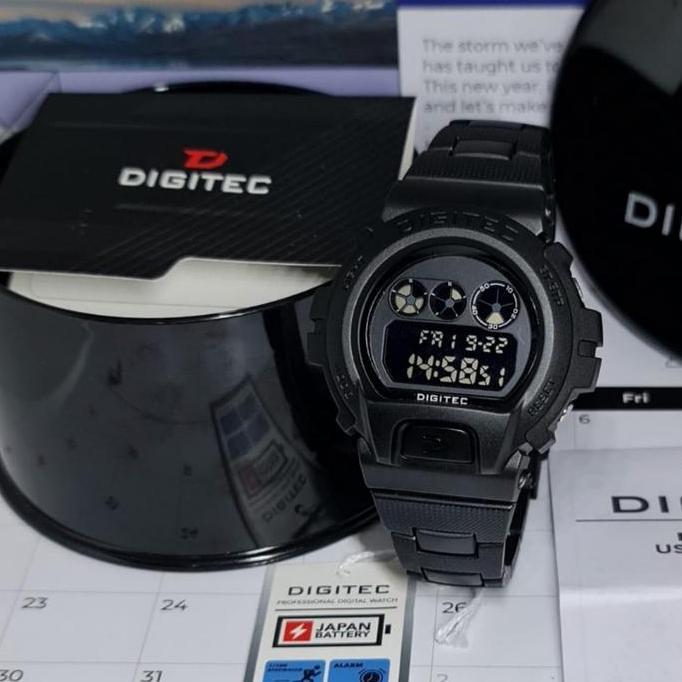 DR159 >> DIGITEC DG 5198 R / DG-5198R / DG5198R Resin Watch Jam Tangan ORIGINAL