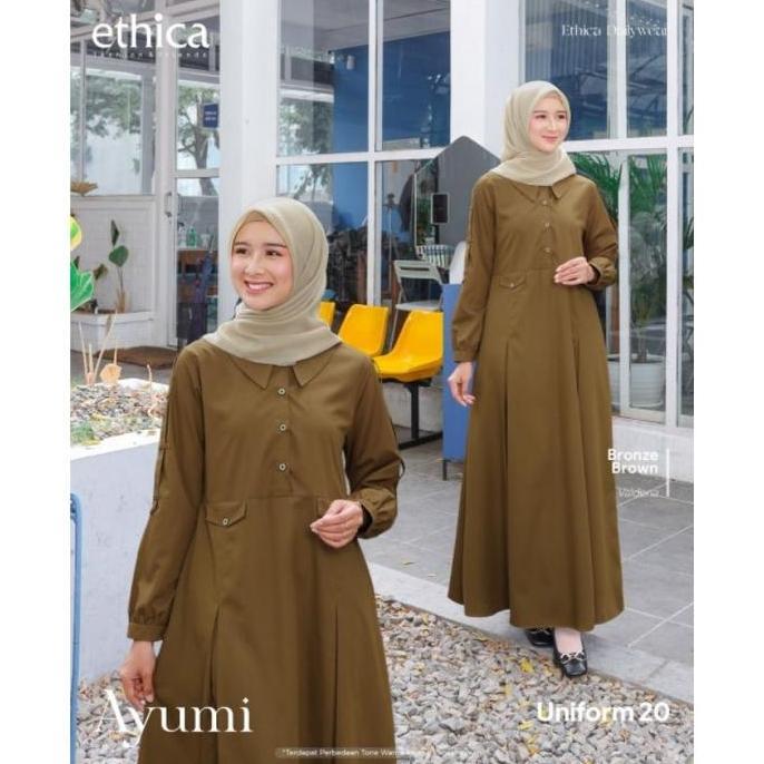 ETHICA AYUMI UNIFORM 20/ gamis PNS ASN Ethica