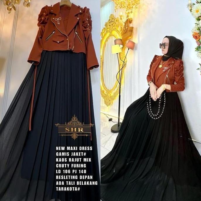 SHR MAXSI DRESS GAMIS BLAZER CANTIK BANGET