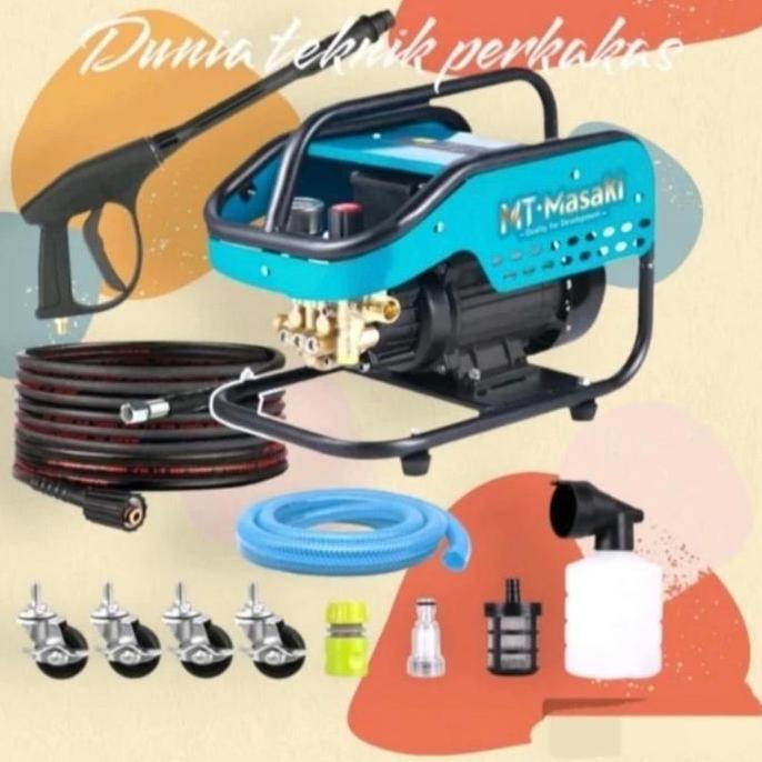 JET CLEANER MTMASAKI MT1800 MESIN STEAM CUCI MOTOR MOBIL MTMASAKI MT1800