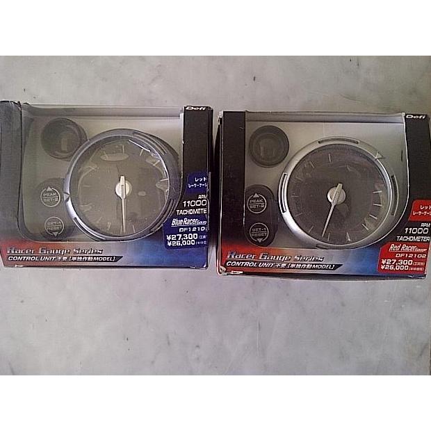 Tachometer Defi C2 + Shiftlight ( Blue - Pink )