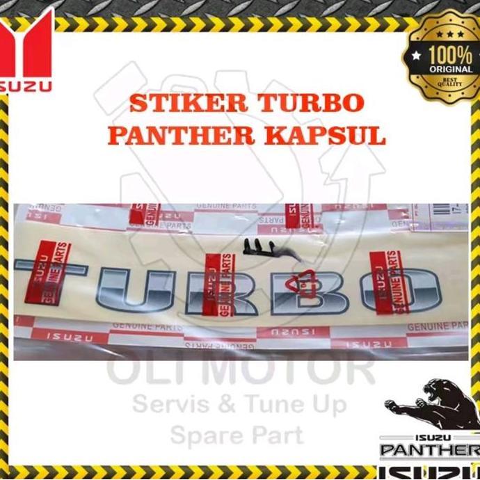 STIKER TURBO PANTHER KAPSUL