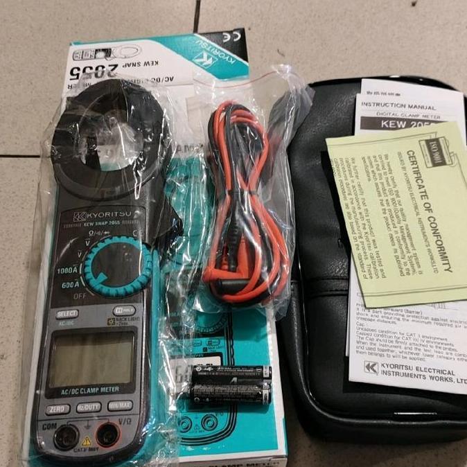 Kyoritsu 2055 Digital Clamp Meter Tang Ampere 1000 AC DC Kyoritsu 2055 Murah Original